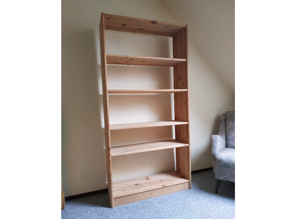 2 x Flexa grenen kast boekenkast opbergkast, Ophalen, Gebruikt, 50 tot 100 cm, 25 tot 50 cm
