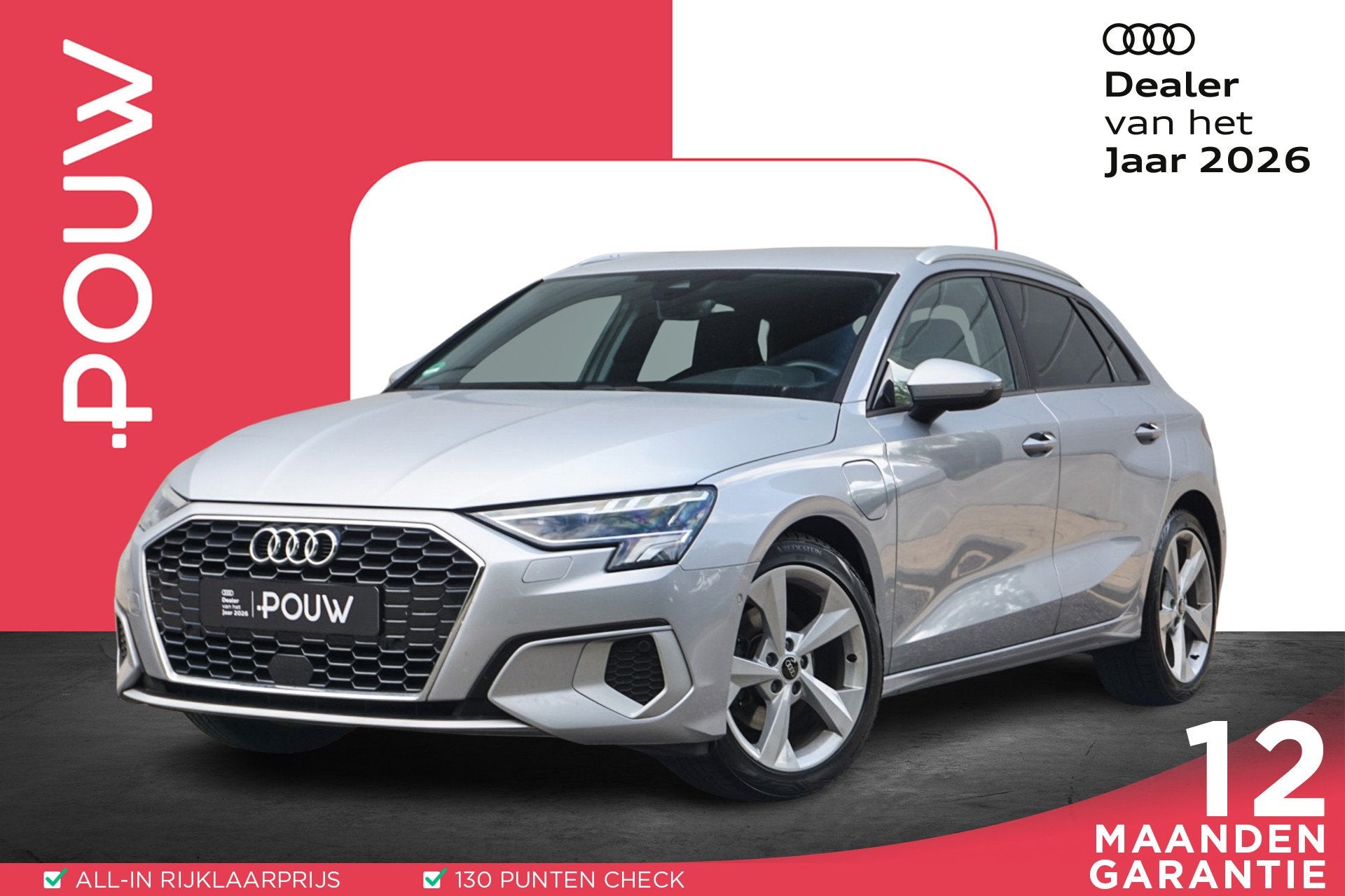 Audi A3 Sportback 40 TFSIe 204pk PHEV Advanced Edition | Tre, Auto's, Stof, Gebruikt, 4 cilinders, 1535 kg