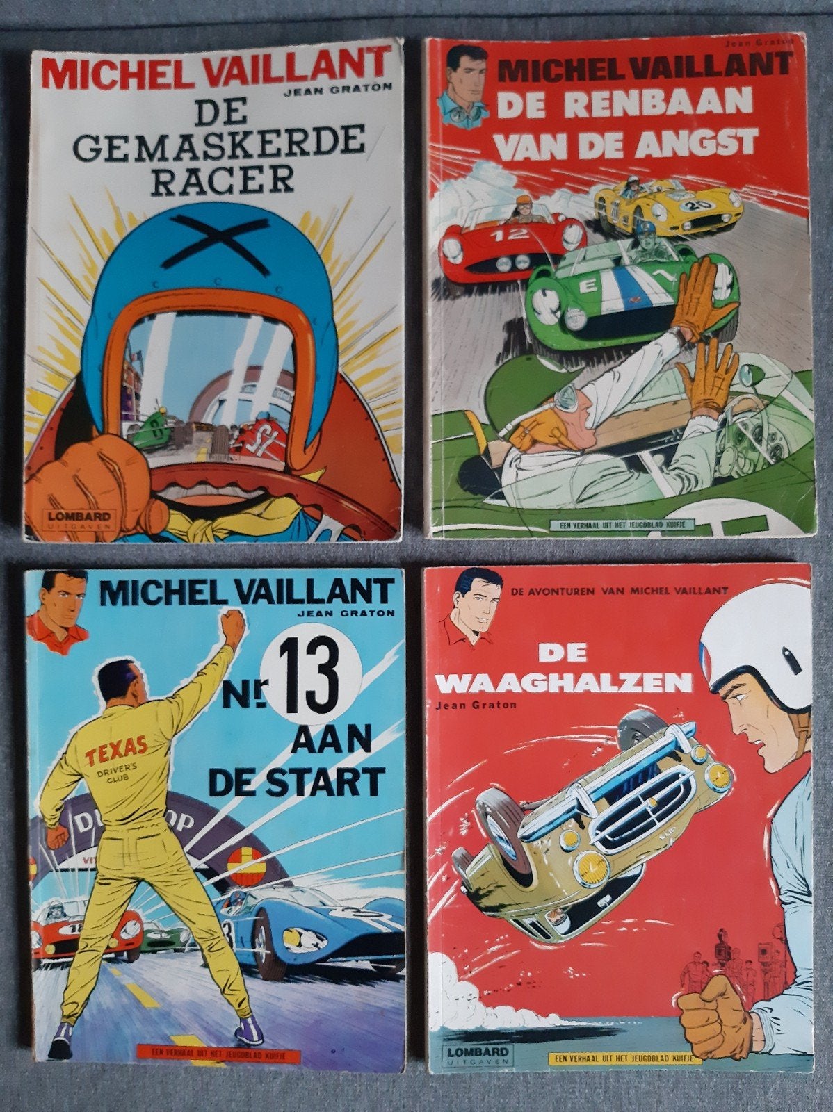 Michel Vaillant, Meerdere stripboeken, Ophalen of Verzenden, Gelezen, Jean Graton