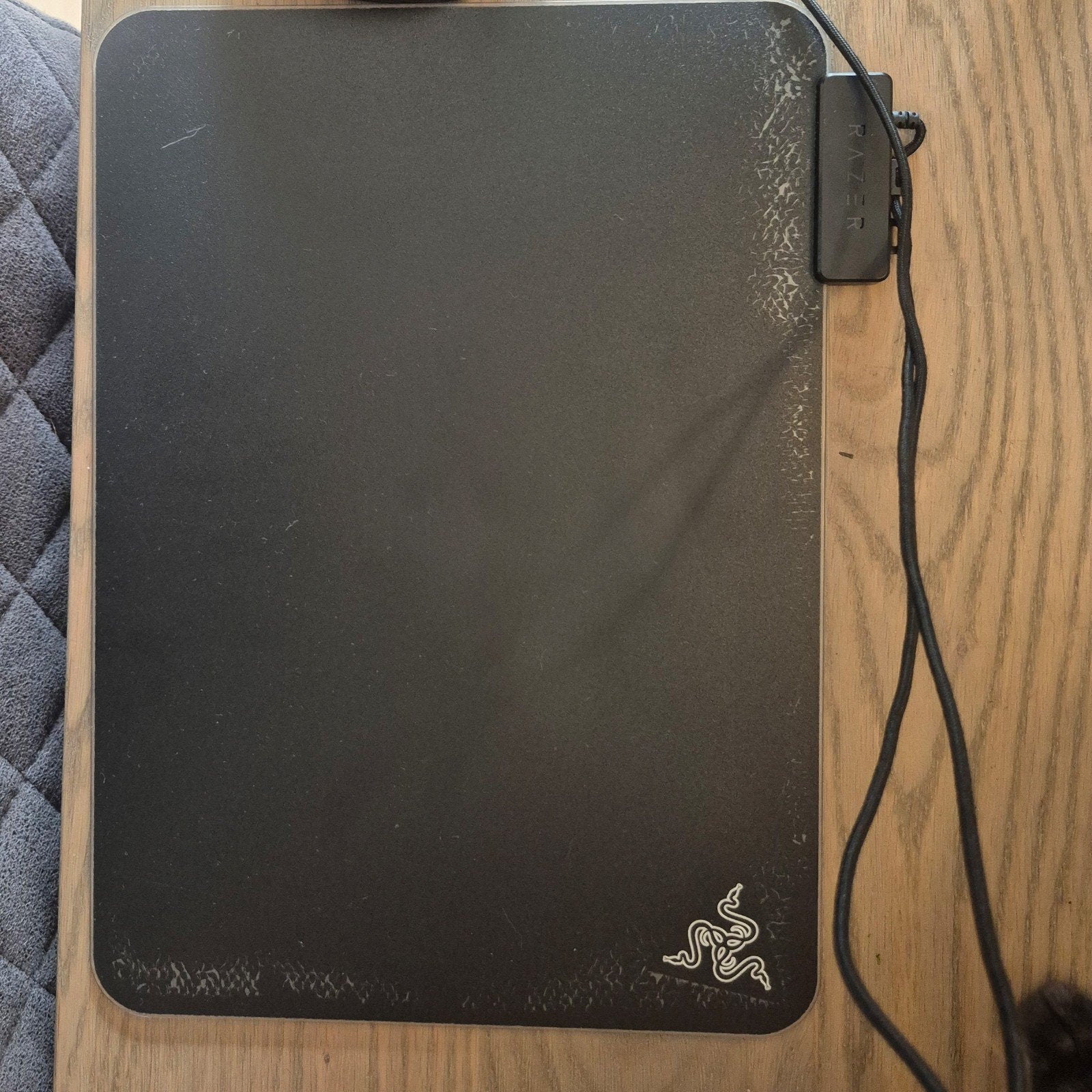 Razer Firefly V2 muismat, Ophalen of Verzenden, Gaming muismat, Gebruikt, Razer