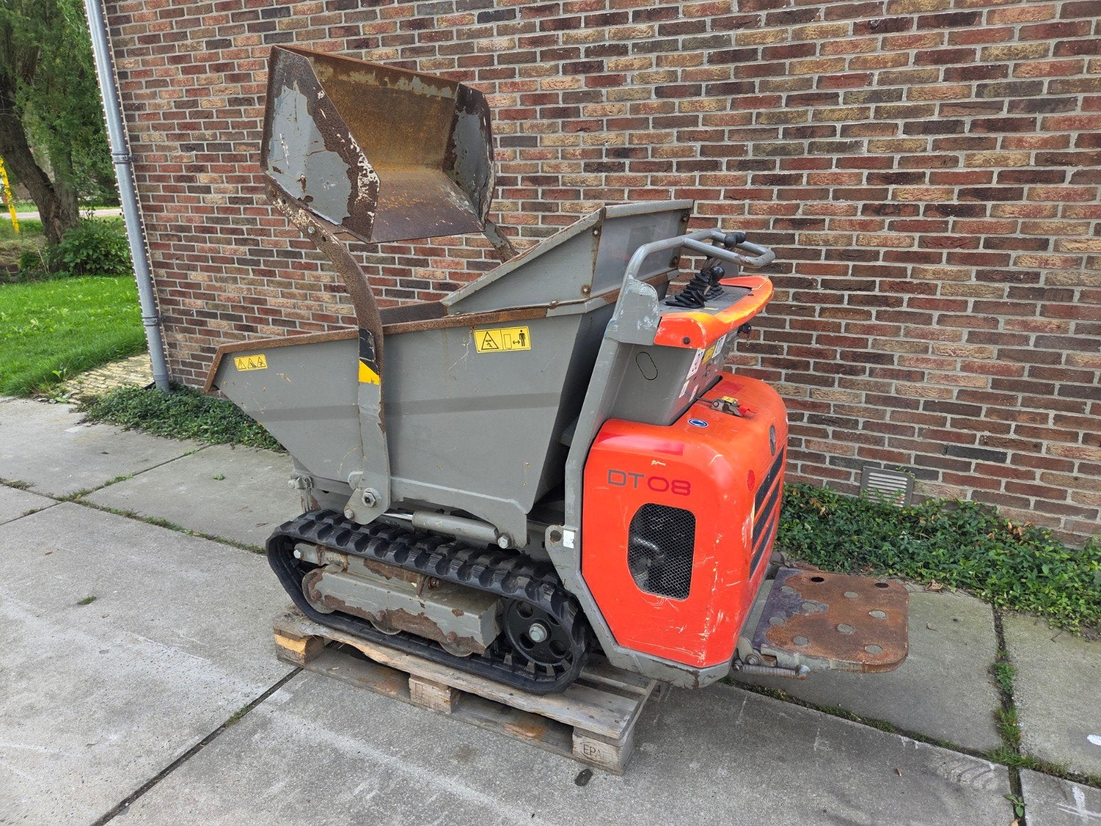neuson rups dumper dt08 670 draaiuren bj 2018, Ophalen