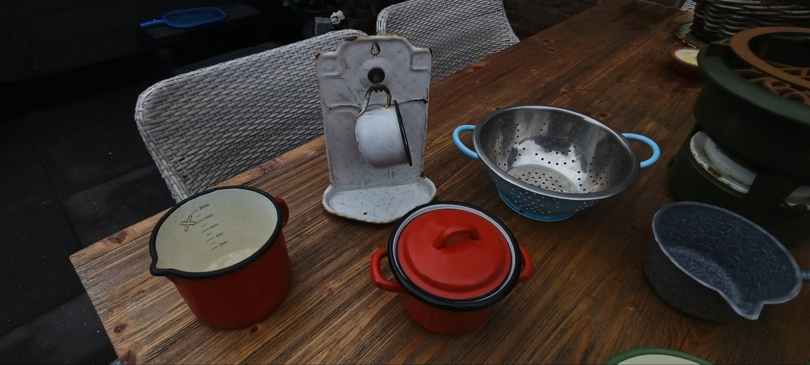 Emaille Vintage Keukengerei Collectie., Ophalen of Verzenden