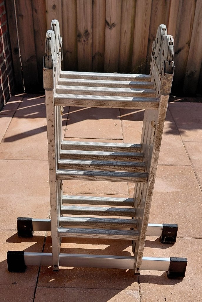Multifunctionele vouwladder, Ophalen, Gebruikt, Ladder, Opvouwbaar of Inschuifbaar