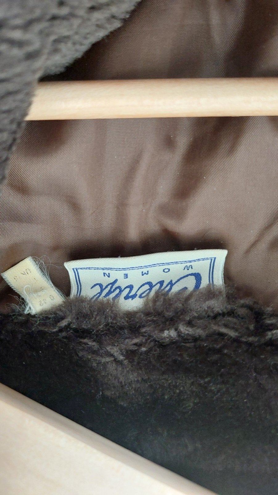 Vintage Bruine Faux Fur Jas - Maat M, Bruin, Cheroux, Zo goed als nieuw, Ophalen