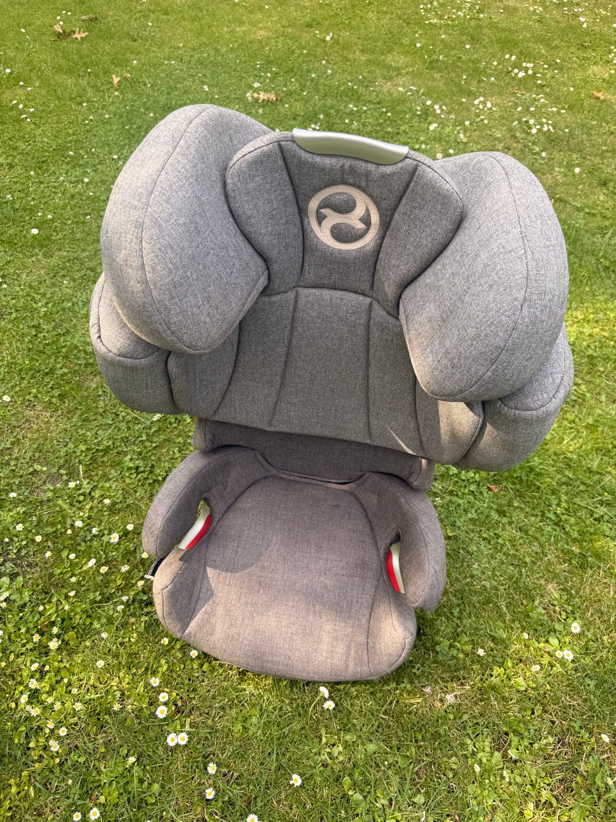 Cybex Solution Q3-Fix autostoel - Grijs, Kinderen en Baby's, Autostoeltjes, Gebruikt, Overige merken, 15 t/m 36 kg, Isofix, Verstelbare rugleuning