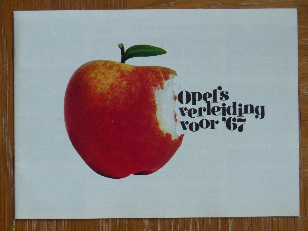 Opel programma brochure 1967, Verzenden, Zo goed als nieuw, Opel