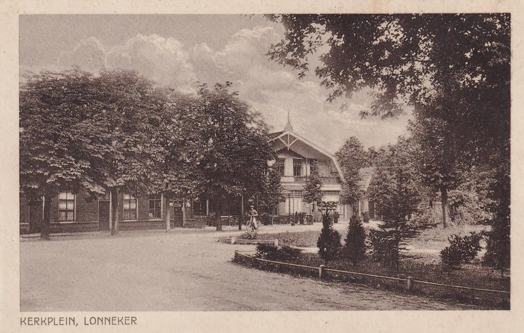 Lonneker, Enschede., Verzenden, 1920 tot 1940, Ongelopen, Overijssel