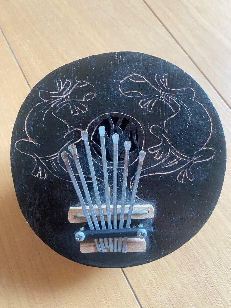 Indonesische Coconut Kalimba, Ophalen of Verzenden, Gebruikt, Melodische percussie