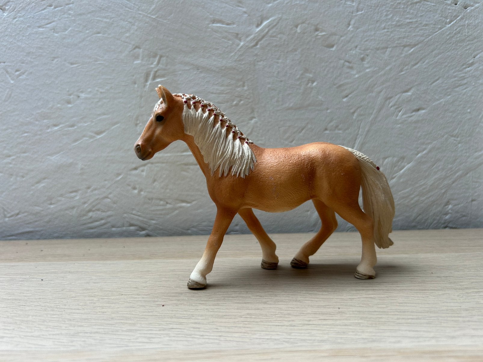 Schleich haflinger, Ophalen of Verzenden, Zo goed als nieuw, Paard, Beeldje of Figuurtje