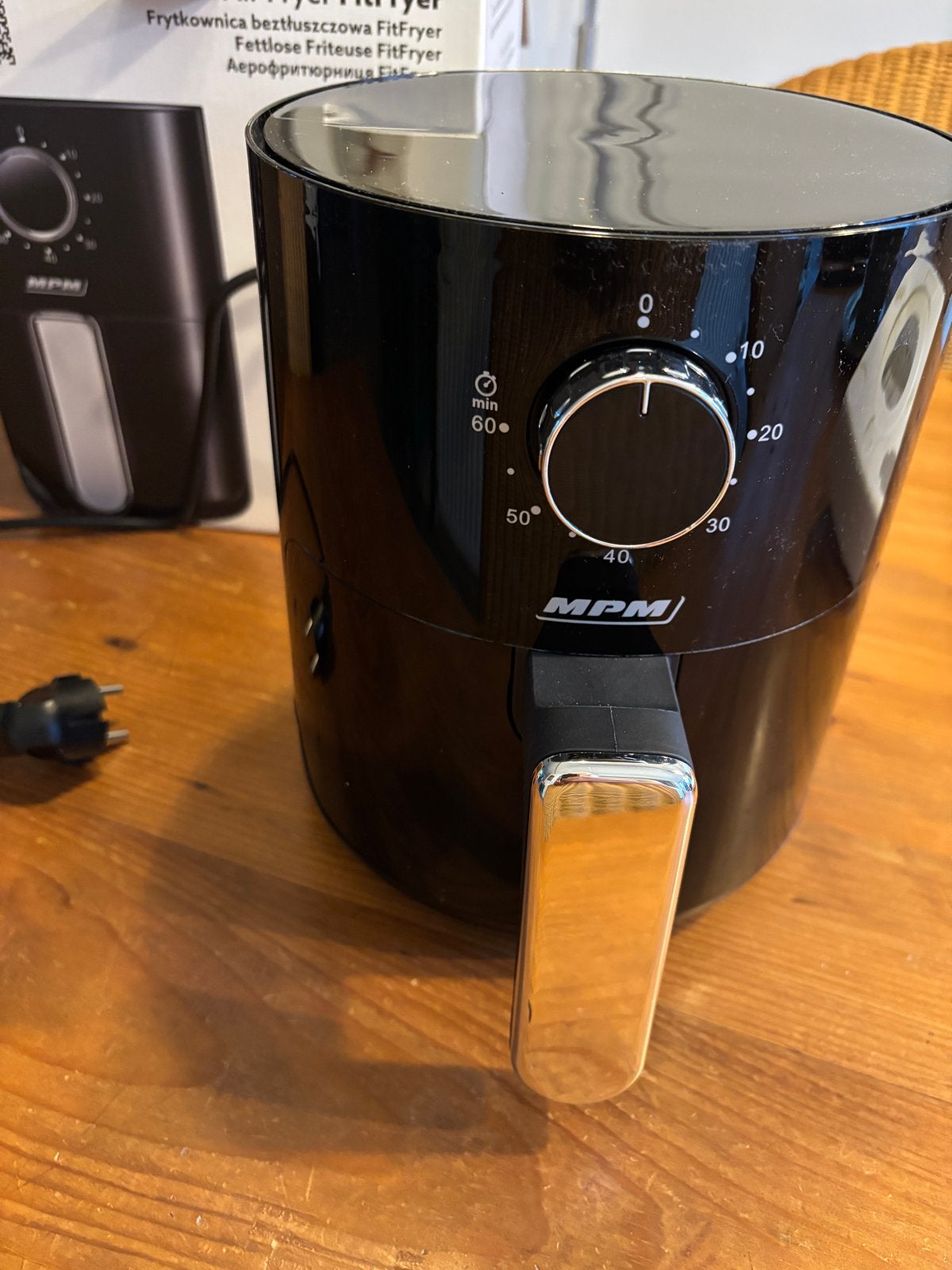 MPM Airfryer FitFryer MFR-12 - nieuw, Ophalen of Verzenden, Nieuw, Airfryer, 1500 gram of meer