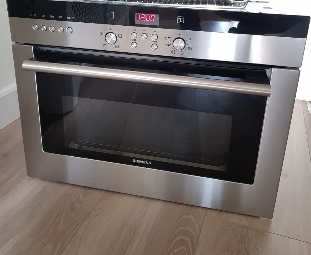 Siemens combi oven, Ophalen, 45 tot 50 cm, Gebruikt, Siemens