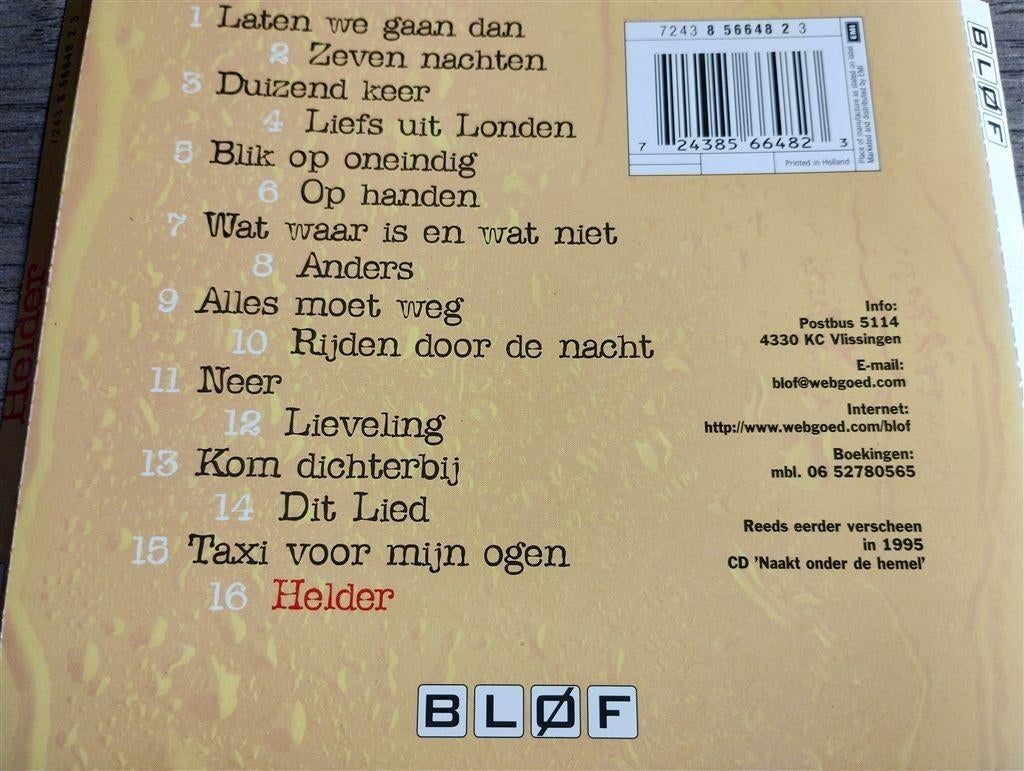 Blof - Helder, Ophalen of Verzenden, Zo goed als nieuw, Levenslied of Smartlap
