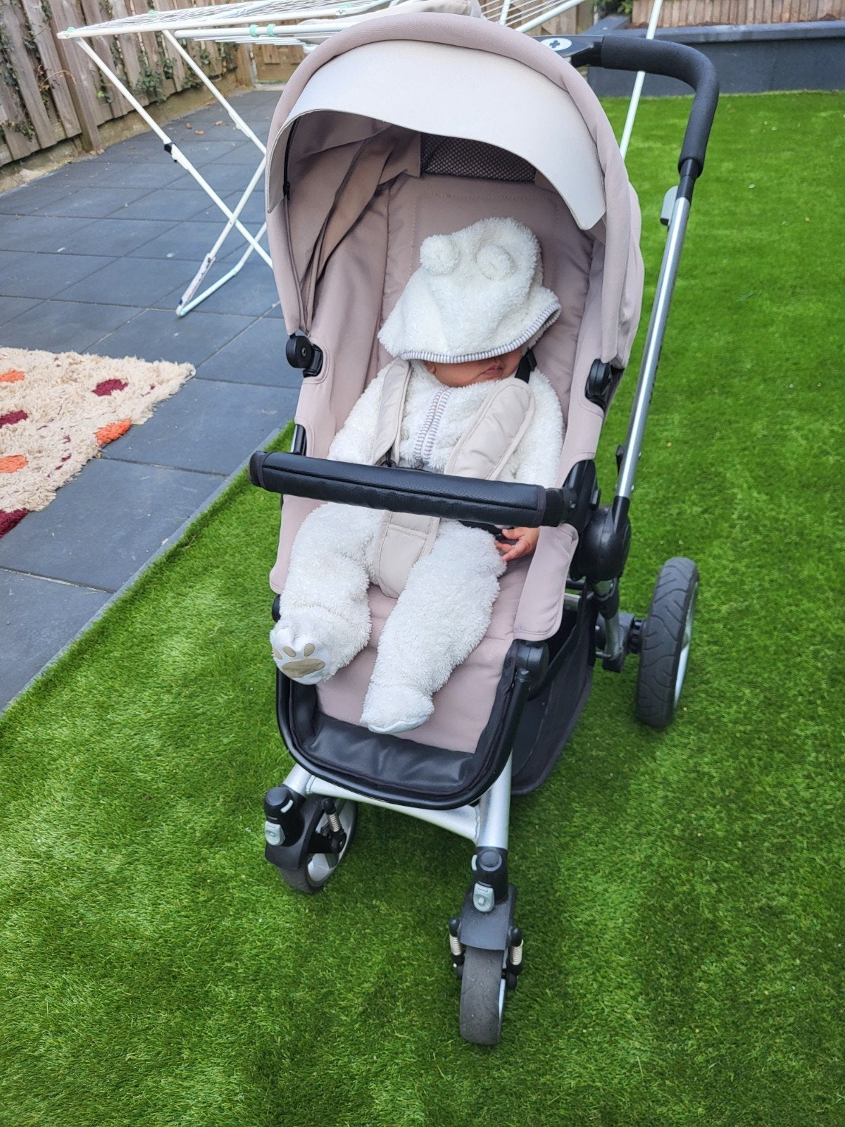 Kids River kinderwagen met reiswieg, voetenzak en regenhoes, Kinderen en Baby's, Kinderwagens en Combinaties, Ophalen of Verzenden