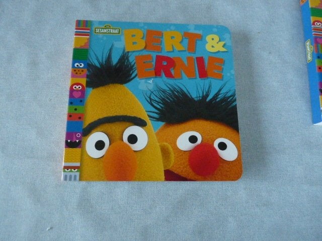  Sesamstraat Bert & Ernie Kartonboek voorleesboek nieuw, Boeken, Fictie algemeen, Jongen of Meisje, Nieuw, Ophalen of Verzenden
