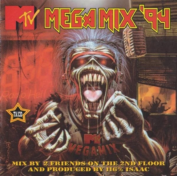 MIX C.D. (1994) MTV presents MEGAMIX '94, Cd's en Dvd's, Cd's | Verzamelalbums, Gebruikt, Inclusief doosje, Ophalen of Verzenden