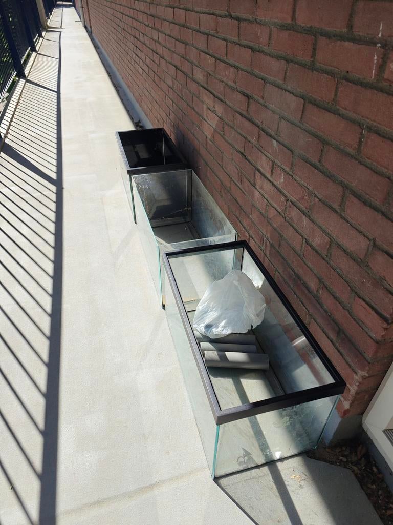 Aquarium 3x LEK, Dieren en Toebehoren, Ophalen, Leeg aquarium