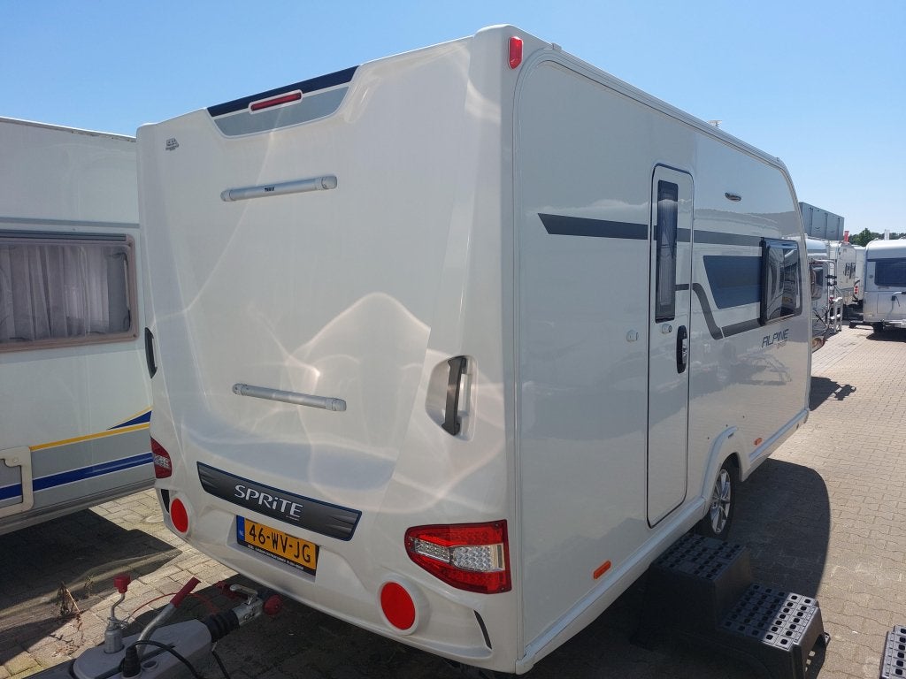 Sprite Alpine Sport 420 CT 2019 Met mover, Caravans en Kamperen, Overige typen, Standaardzit, Kachel, Tot en met 2
