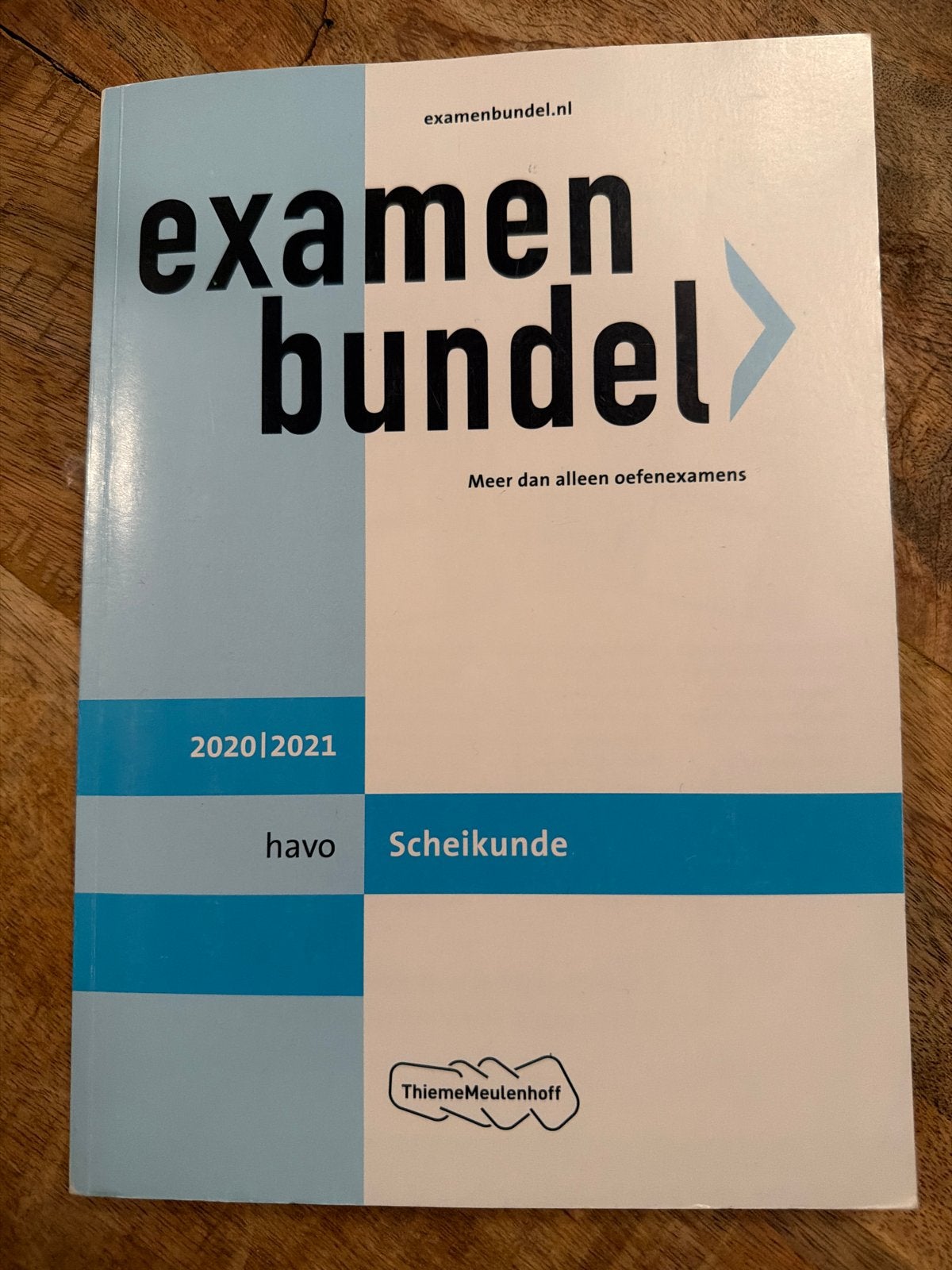 Examenbundel Scheikunde HAVO 2020/2021, Ophalen of Verzenden, Zo goed als nieuw, HAVO, Scheikunde