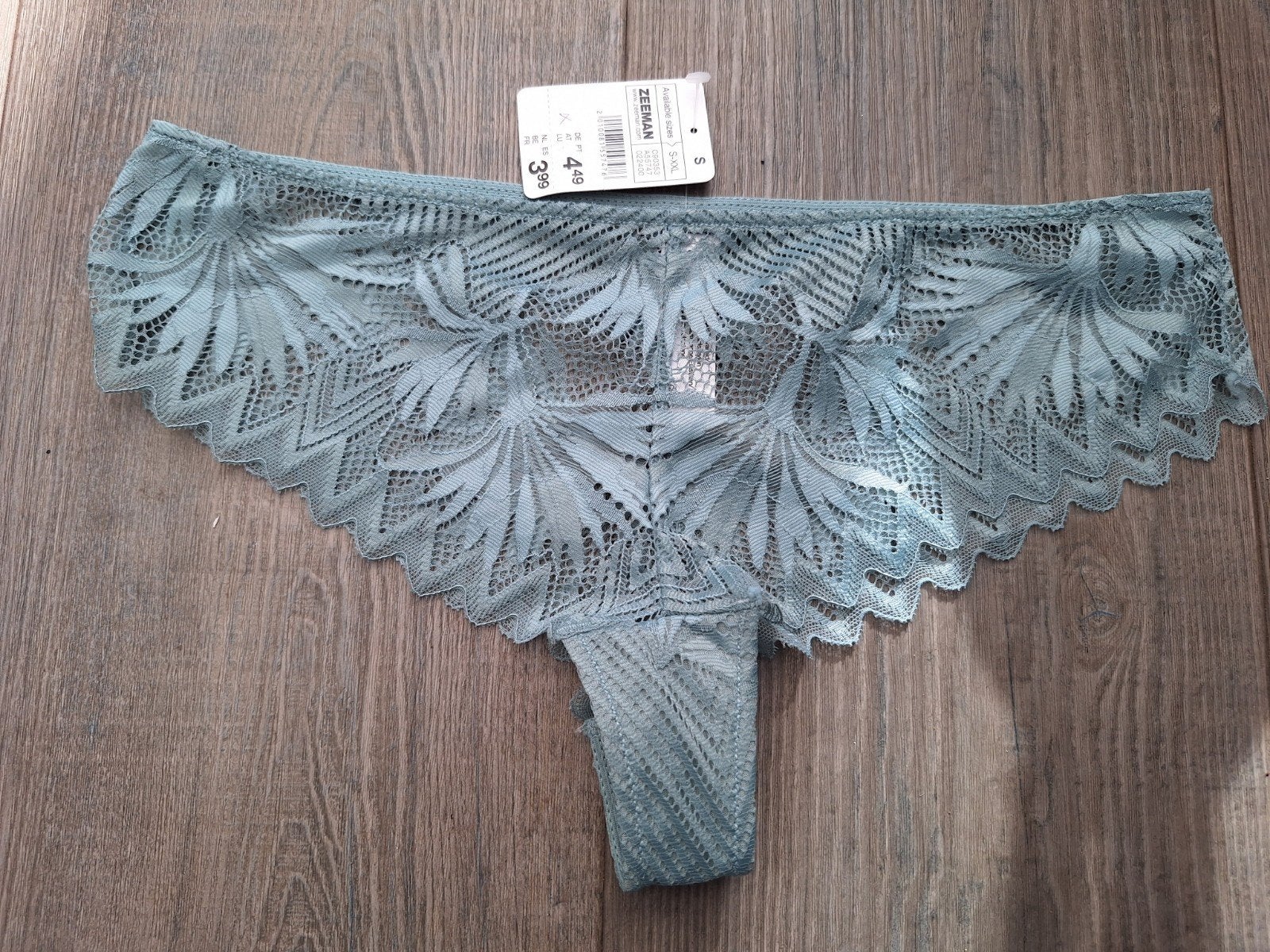 Een nieuwe, mooie kanten hipster in maat S van de Zeeman, Zeeman, Ophalen of Verzenden, Slip