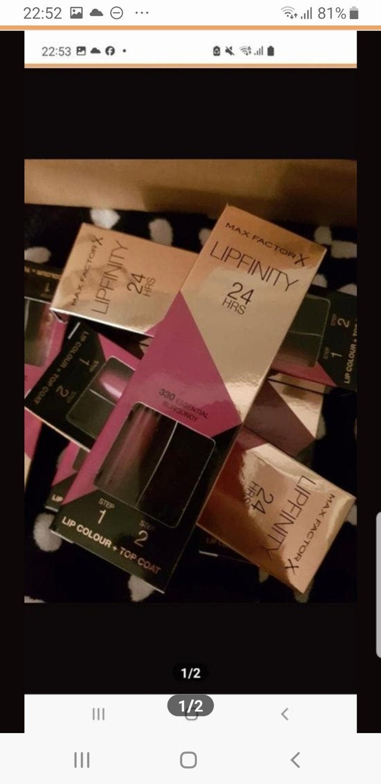 10 stuks maxfactor lipfinity zonder topcoat nr 330, Sieraden, Tassen en Uiterlijk, Uiterlijk | Cosmetica en Make-up, Verzenden