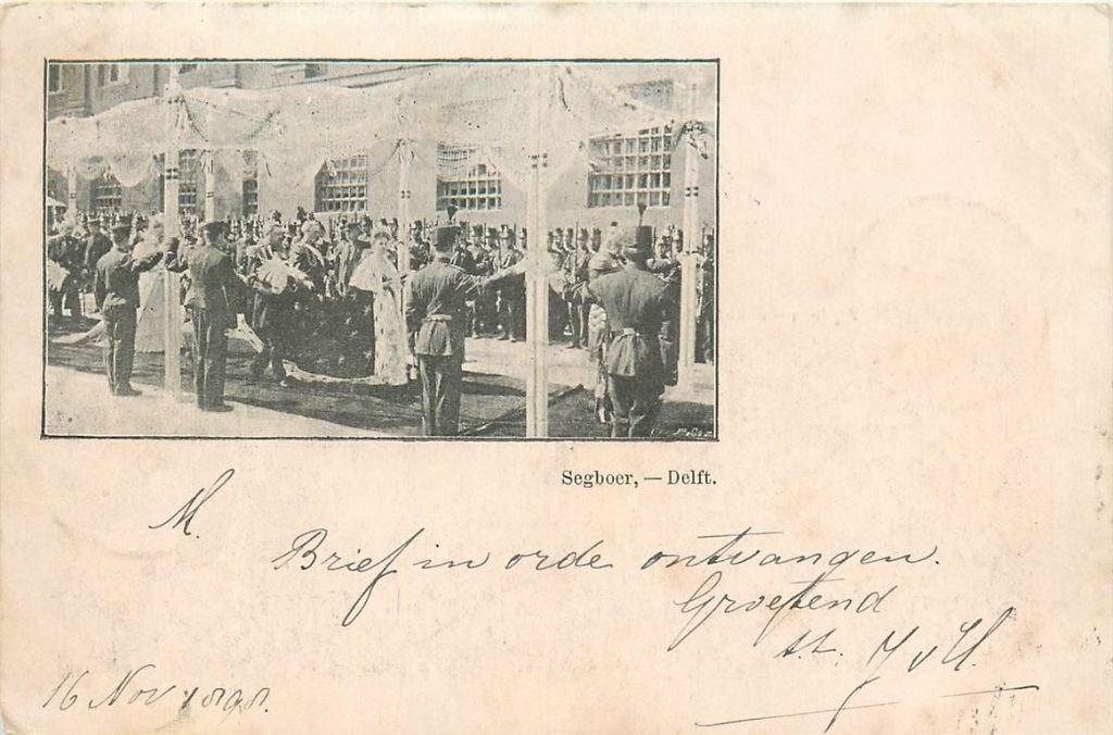 701-113-005 Delft Segboer, Verzenden, Voor 1920, Zuid-Holland