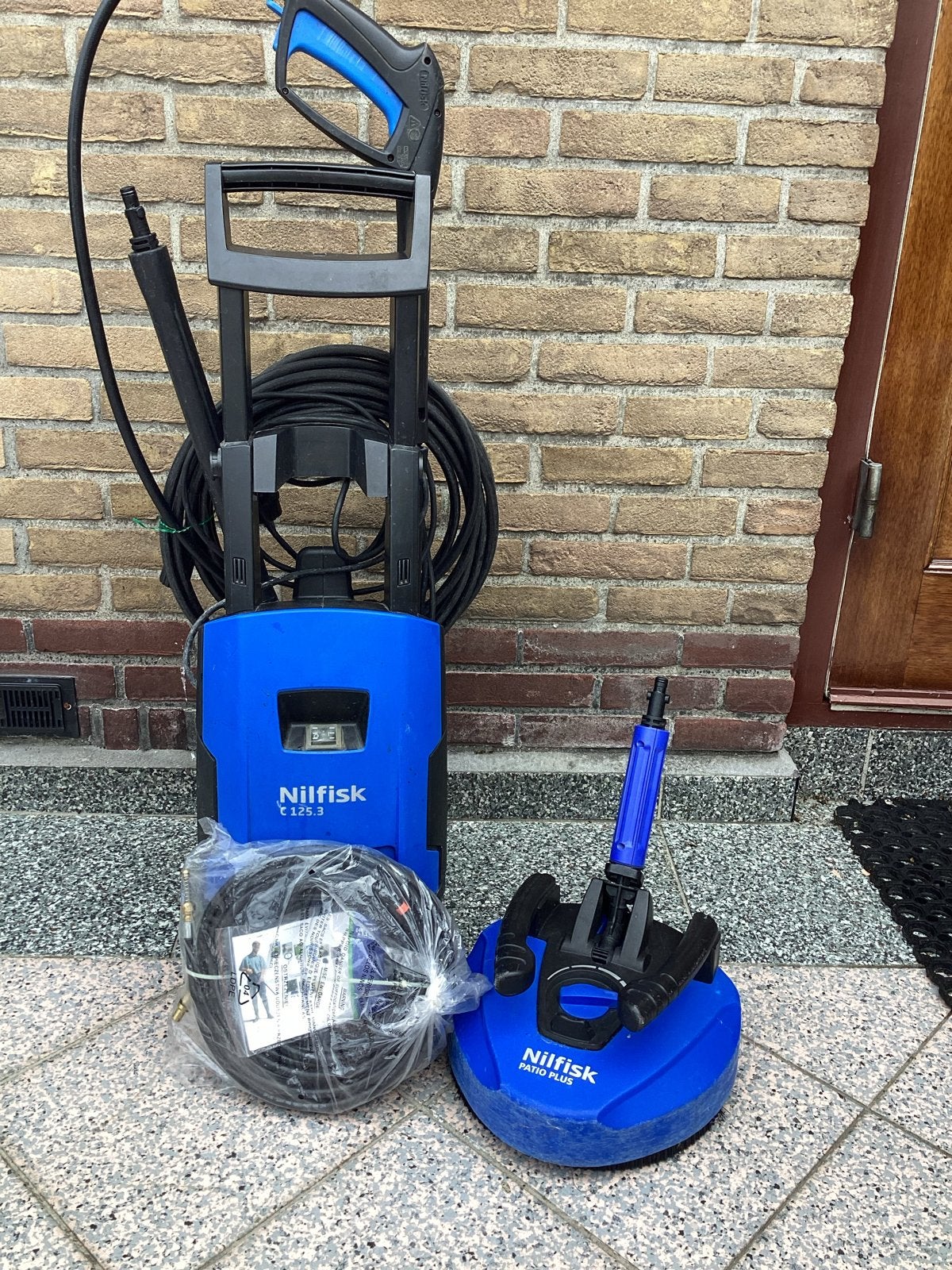 Nilfisk C 125.3 hogedrukreiniger met terrasreiniger, Ophalen, Gebruikt, Elektrisch