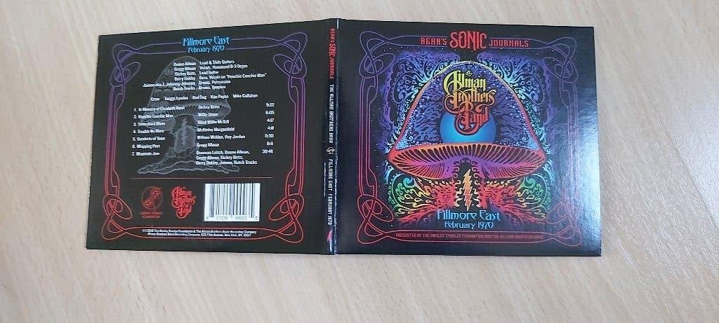 Allman Brothers Band Fillmore East 1970 Bears Journals CD US, Pop, Digipak, Ophalen of Verzenden, Zo goed als nieuw