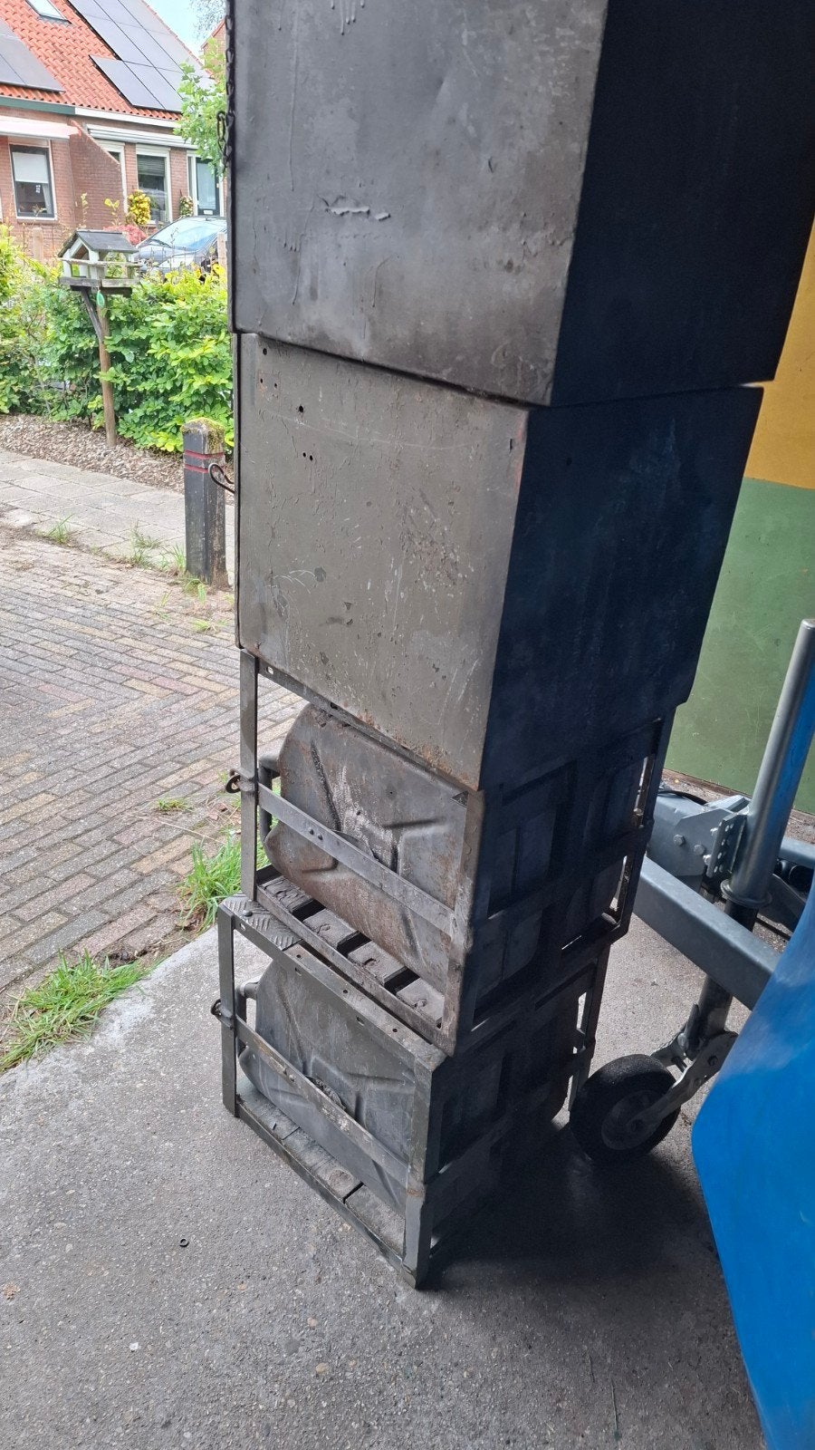 Jerrycans en opbergvakken DAF YA 126 (jaren '50), Ophalen, Gebruikt