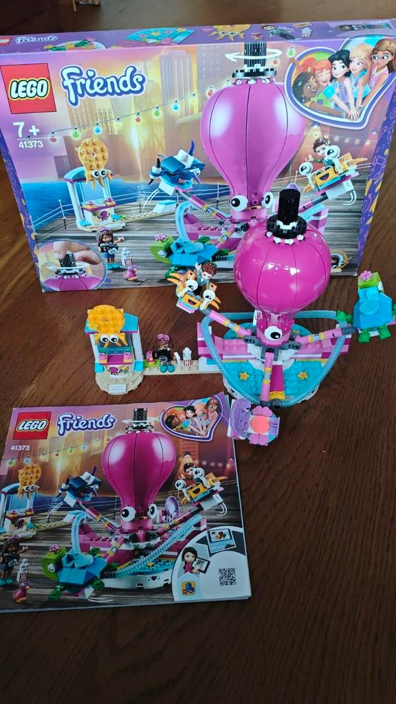 Lego Friends 41373 Gave Octopusrit, Friends, Ophalen of Verzenden, Zo goed als nieuw, Compleet