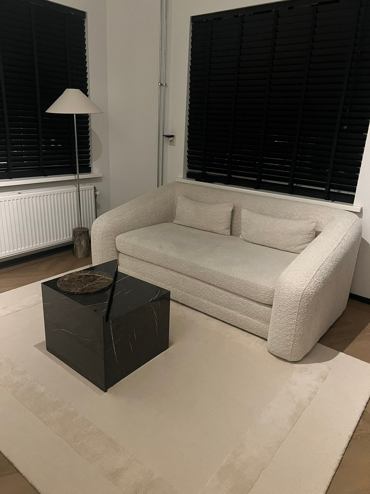 Westwing Marmeren Look 2-delig SalonTafel, Ophalen, Zo goed als nieuw, Rechthoekig, 50 tot 100 cm