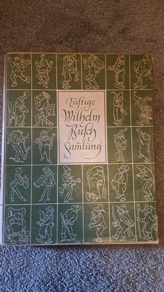 Lustige Wilhelm Busch Sammlung - Klassieke Duitse Humor, Eén stripboek, Ophalen of Verzenden, Gelezen, Wilhelm Busch