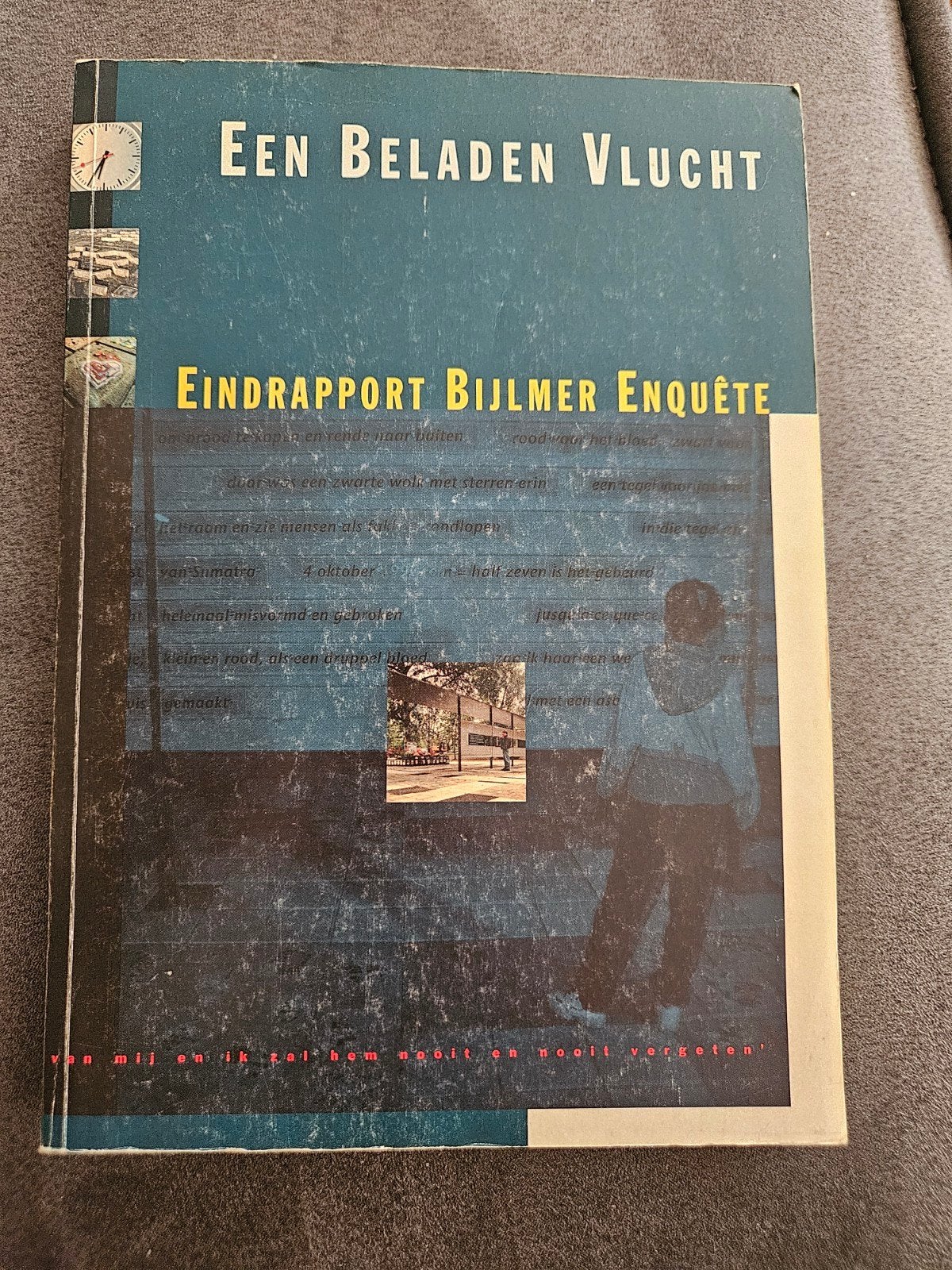 Eindrapport Bijlmer Enquête - Een Beladen Vlucht, Boeken, Ophalen of Verzenden, 20e eeuw of later, Gelezen, Parlementaire Enquêtecommissie