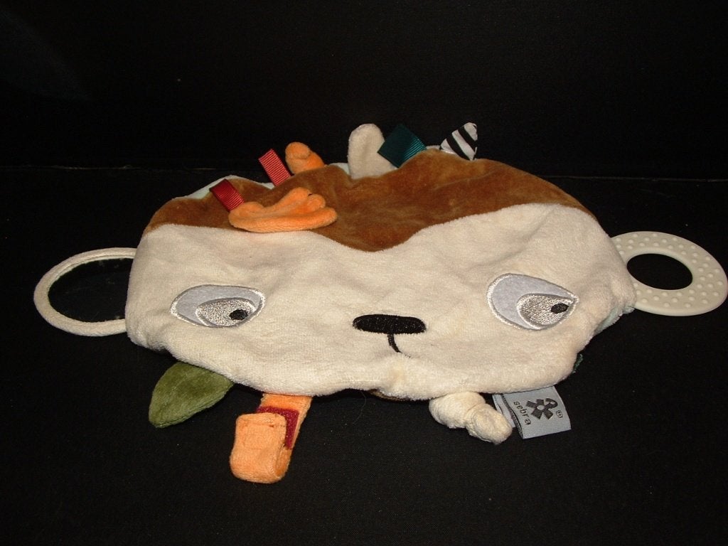 SEBRA AAP HOOFD DANISH DESIGN KNUFFELDOEK VELOURS, Verzenden, Nieuw, Overige typen