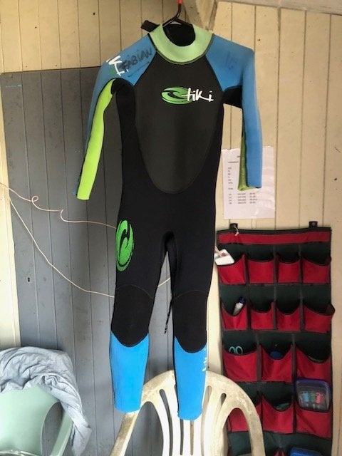 Tiki Kids 3/2mm wetsuit maat 10 € 10, Watersport en Boten, Wetsuit, Gebruikt, Kind, Ophalen of Verzenden