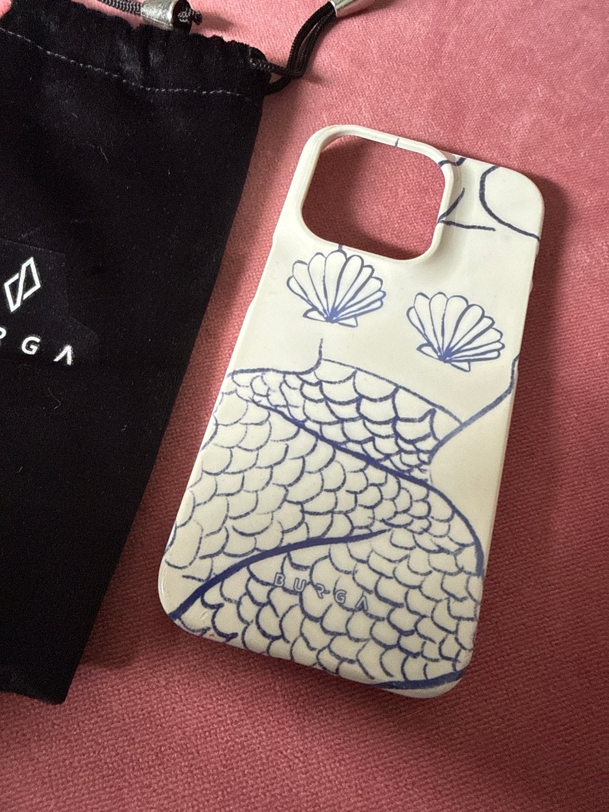 Burga iPhone Hoesje - Zeemeermin, Kunststof, IPhone 14, Hoesje of Tasje, Ophalen of Verzenden