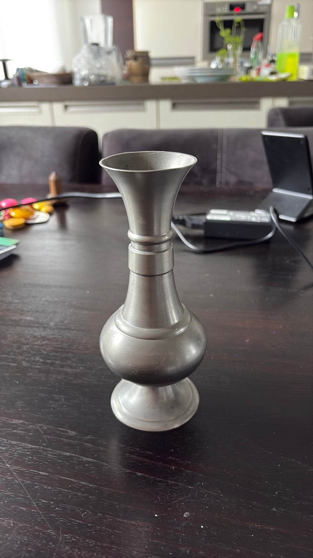 Tinnen vaasje, Antiek en Kunst, Antiek | Tin, Ophalen