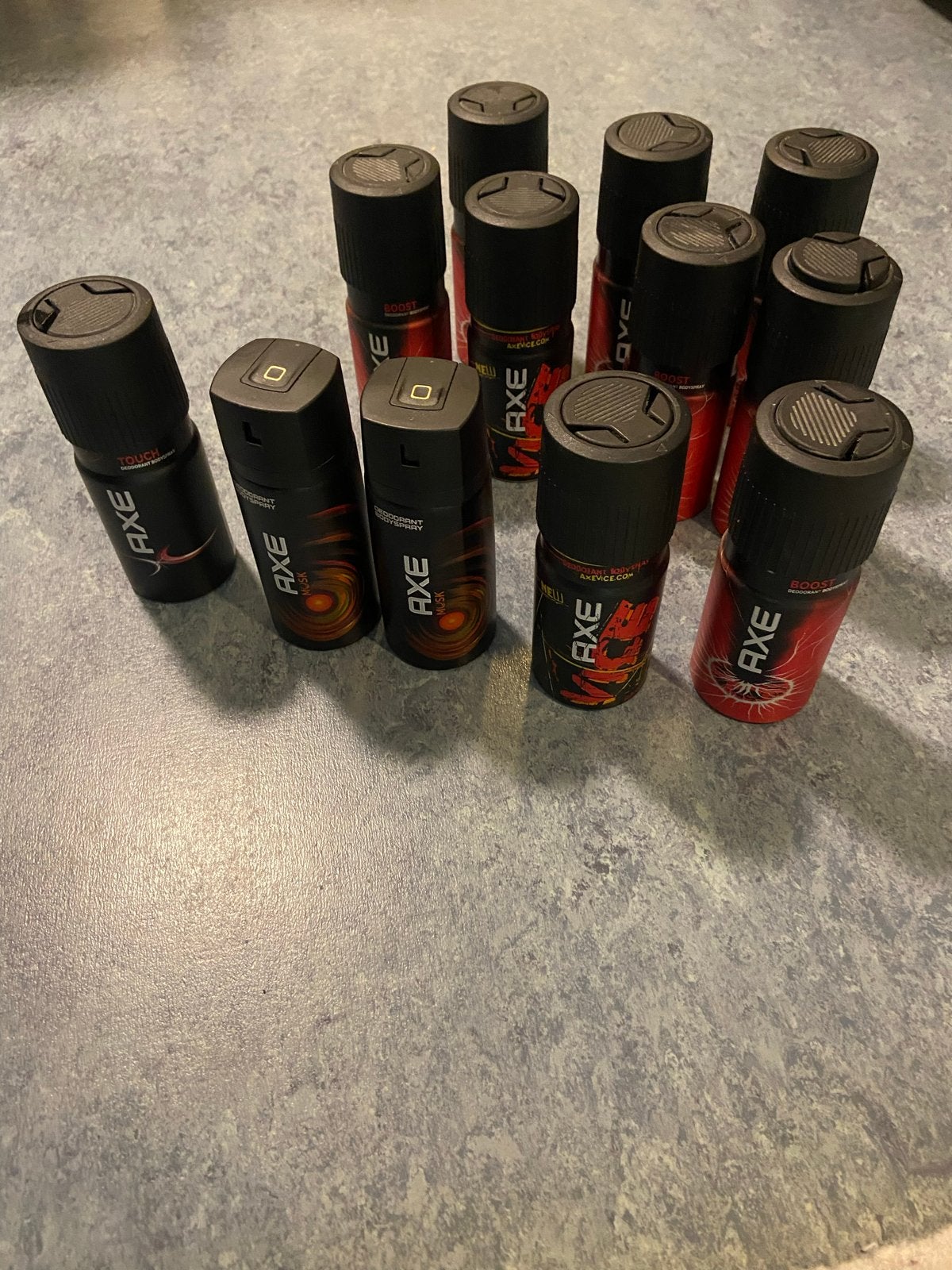 Axe Deodorant Voordeelbundel: Boost, Vice, Musk, Touche, Ophalen, Nieuw, Deodorant of Bodyspray