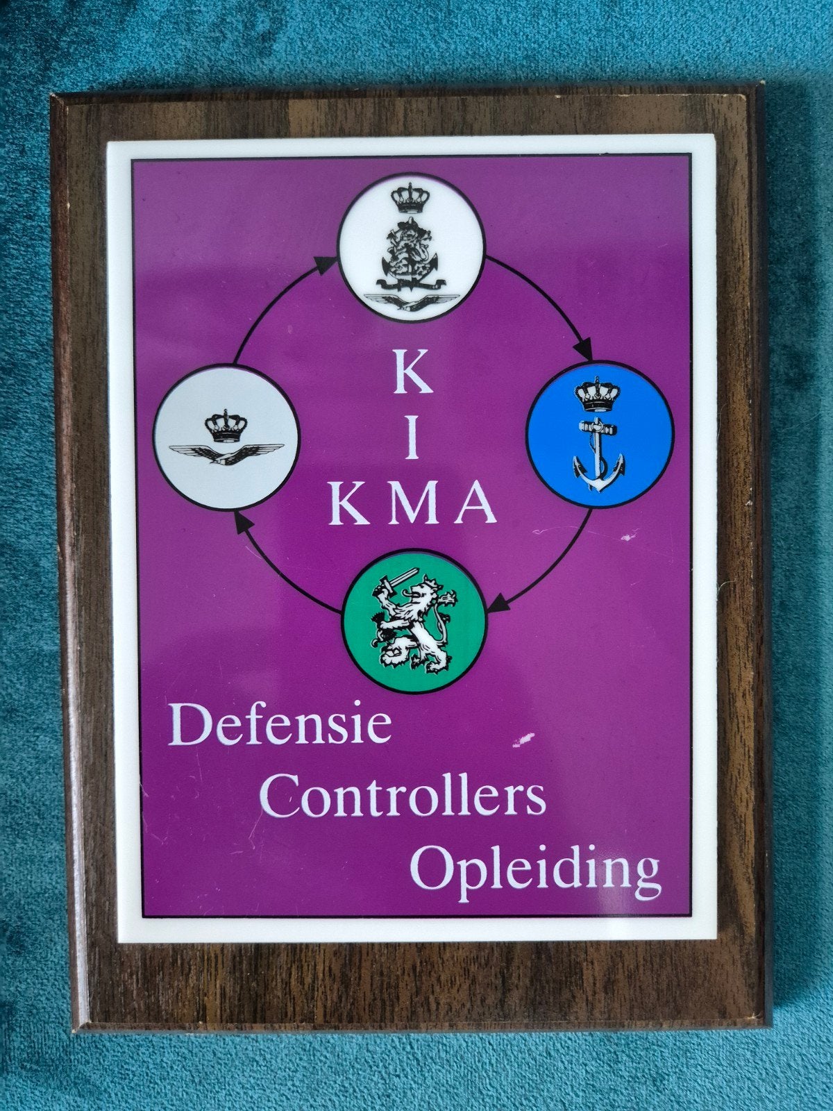 Wapenschild KMA Defensie Controllers Opleiding, Verzenden, Landmacht, Nederland, Overige typen