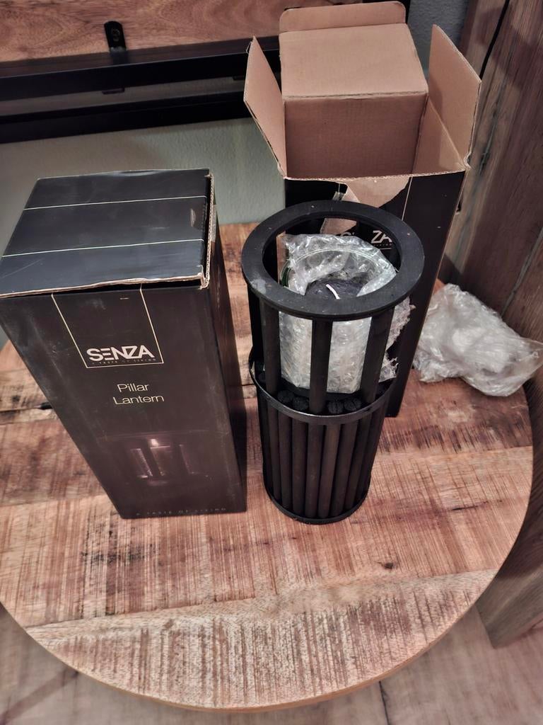 Senza Pillar Lantaarn - Nieuw in doos, Huis en Inrichting, Lampen | Overige, Nieuw, Ophalen of Verzenden