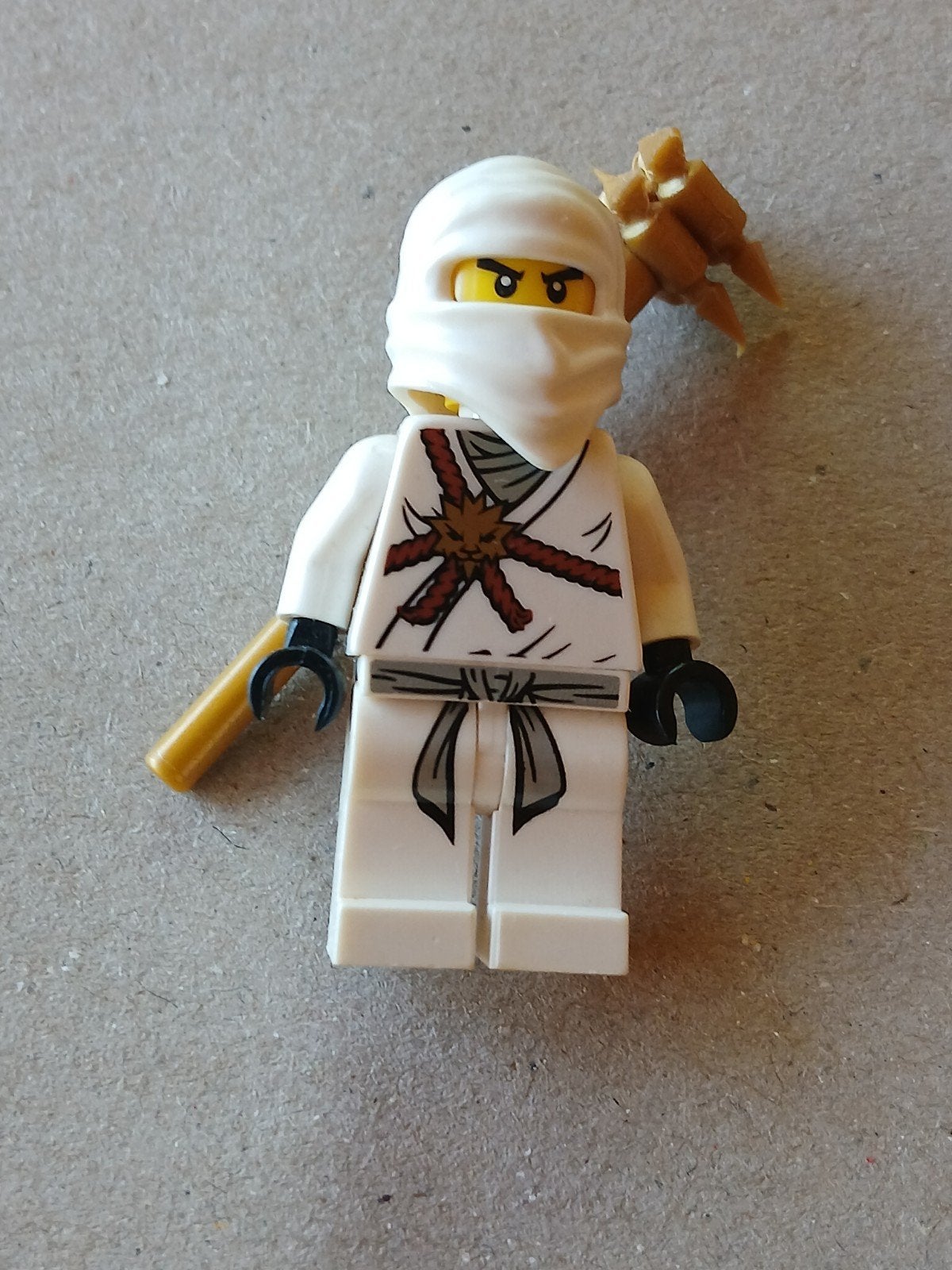 Lego ZANE , njo 001, Gebruikt, Lego, Ophalen of Verzenden, Minifiguur