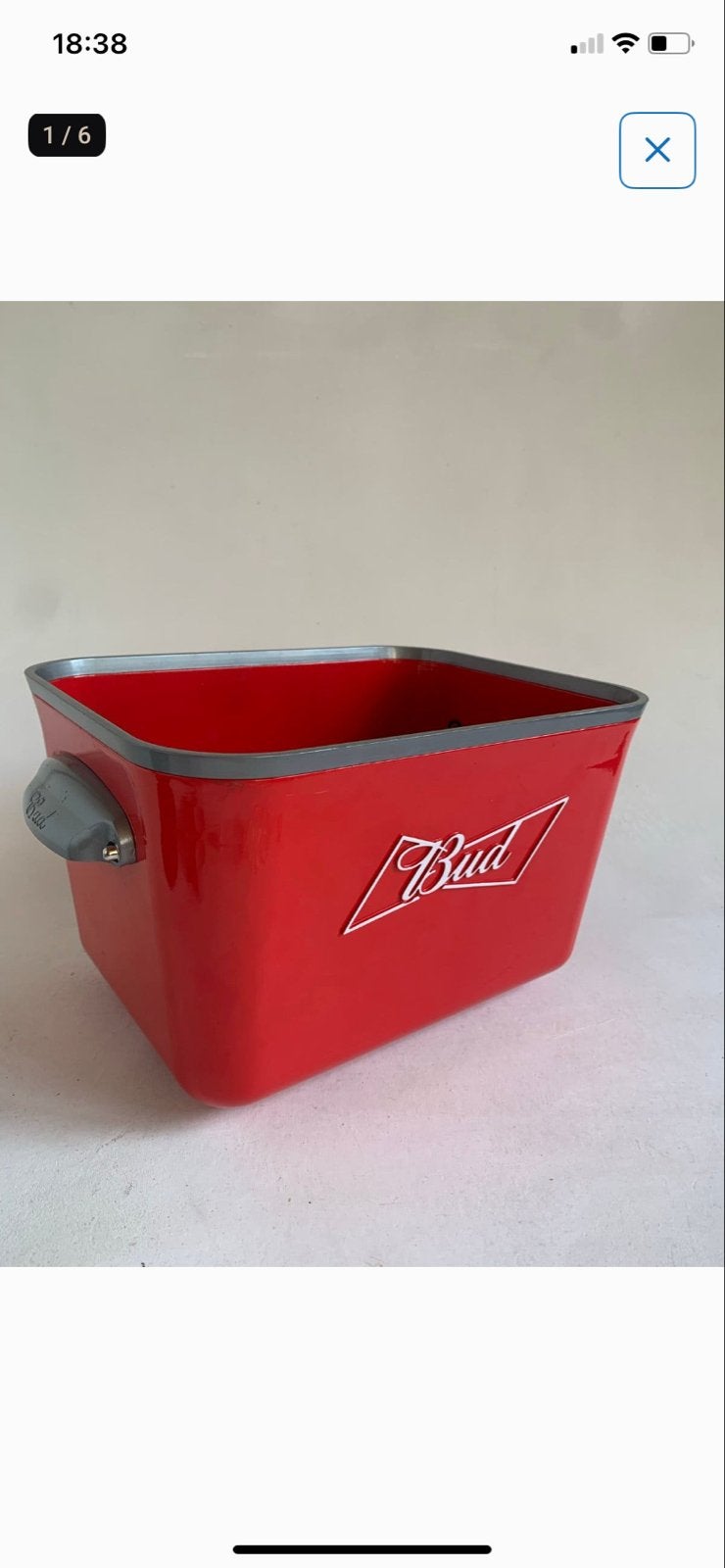Budweiser Bierkoeler - Perfect voor koude biertjes man cave, Ophalen of Verzenden, Nieuw, Overige merken