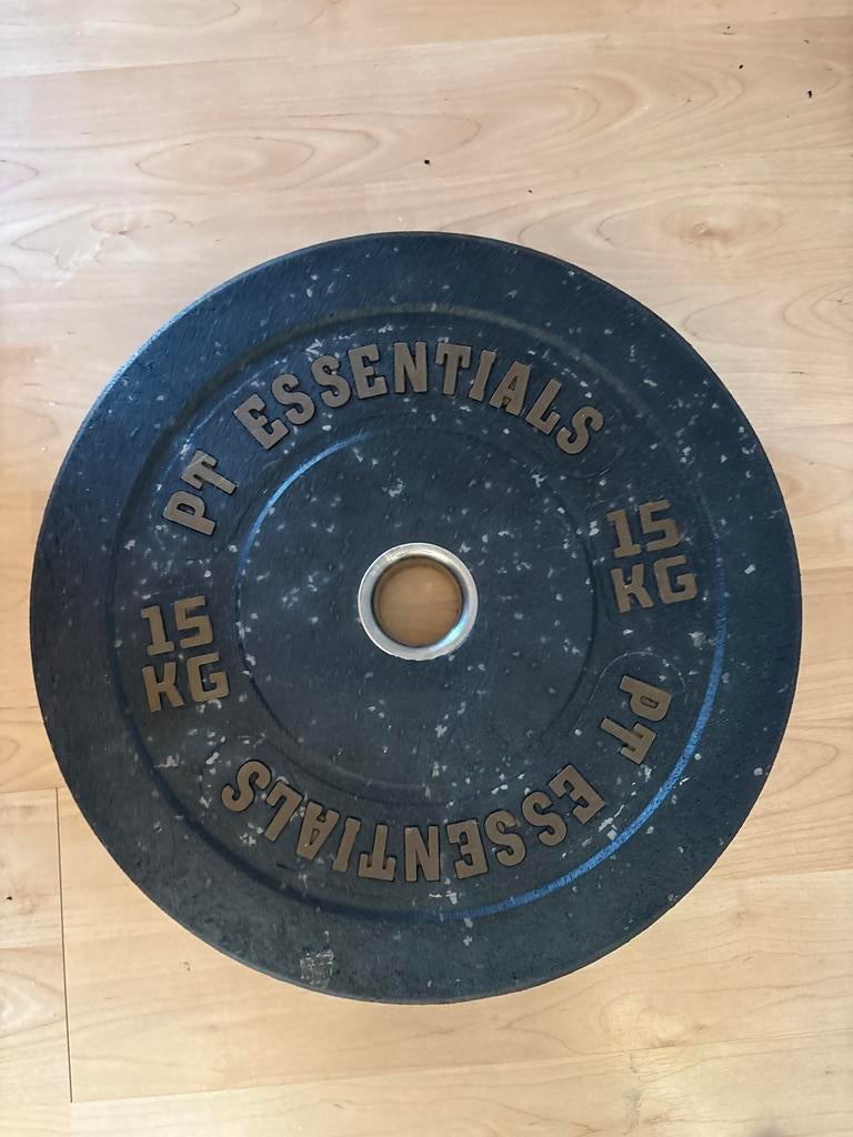 PT Essentials Halterschijf 15 KG, Ophalen, Gebruikt, Armen, Halterschijven