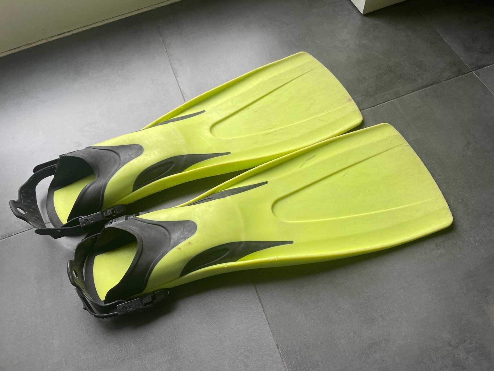Procean duikvinnen L-XL, Watersport en Boten, Verzenden, Gebruikt, Zwem- of Duikvliezen