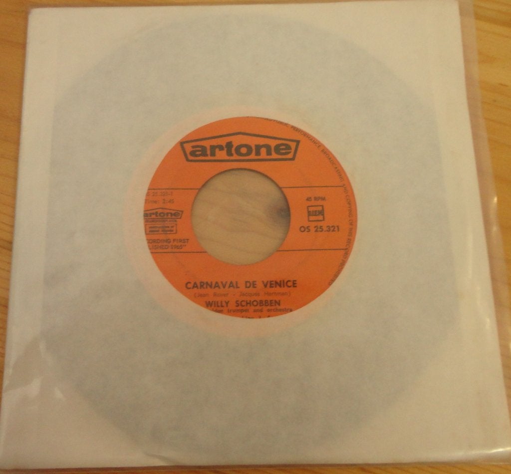 Willy Schobben > Carnaval de Venice, Ophalen of Verzenden, Gebruikt, 7 inch, Nederlandstalig