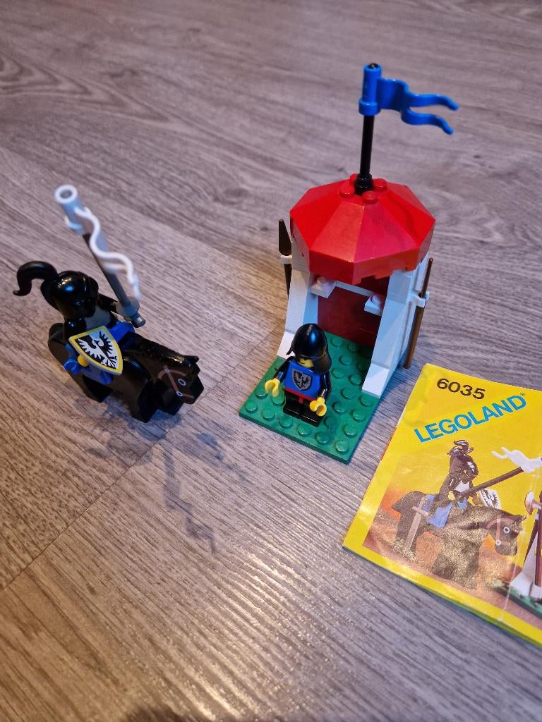 Legoland, 6035 Castele guard, Ophalen, Zo goed als nieuw, Complete set, Lego