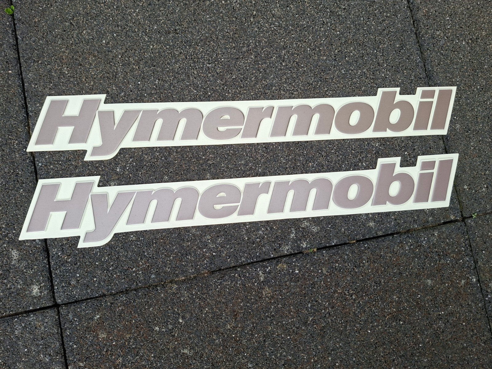 Hymer HymerMobil stickers set van 2 stks, Caravans en Kamperen, Ophalen, Nieuw