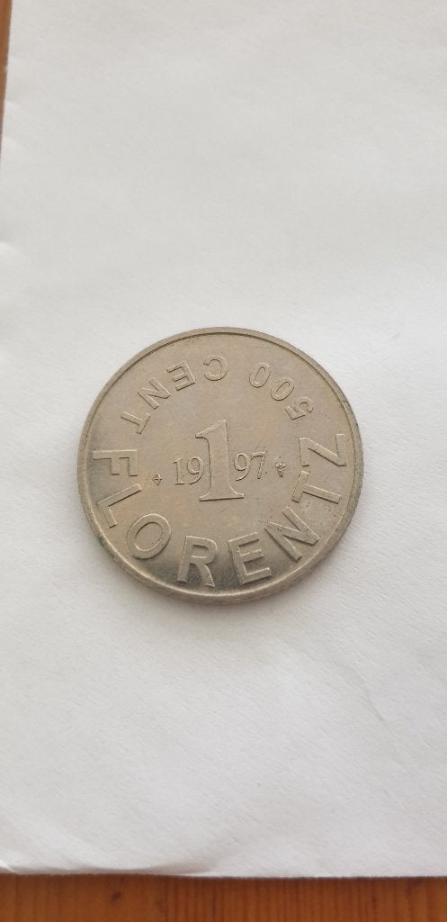 3033 zeister florentz 500 cent 1997, Postzegels en Munten, Penningen en Medailles, Verzenden, Overige materialen