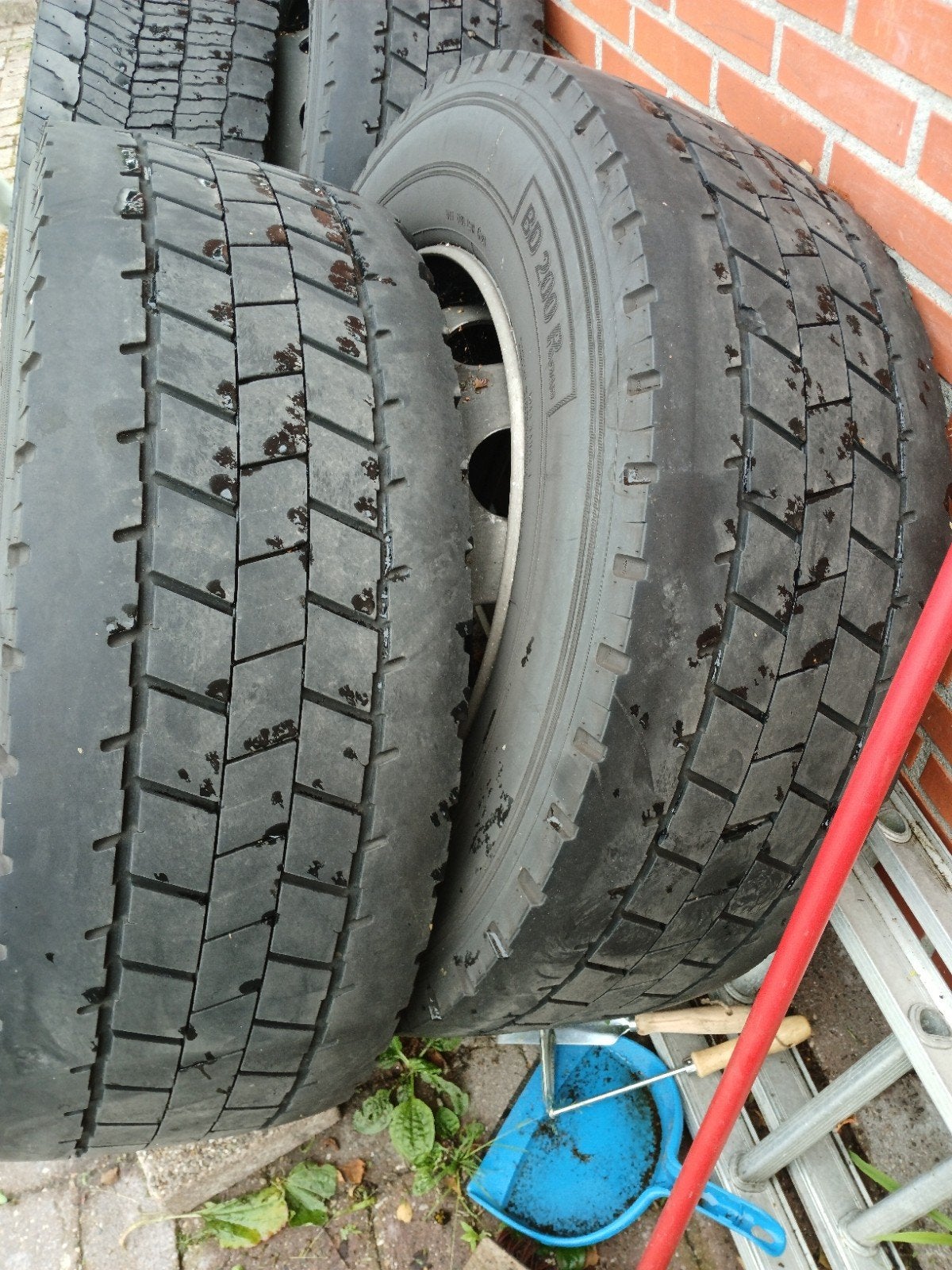 Gebruikte vrachtwagenbanden 315/60 R22.5, Gebruikt, Vrachtwagen, Overige maten, Ophalen of Verzenden