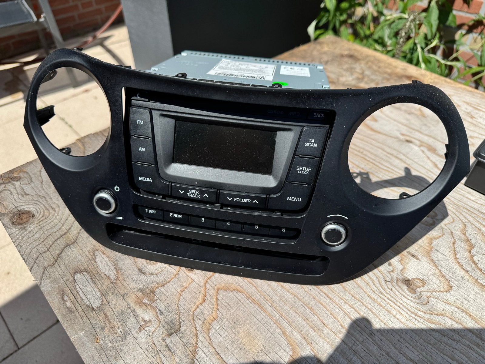Hyundai autoradio - Model ACB0089EE, Auto diversen, Autoradio's, Gebruikt, Ophalen of Verzenden