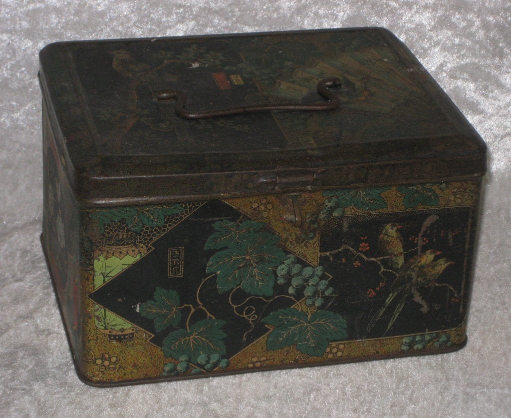 Bekkers & Zoon Weduwe Dordrecht Biscuit Tin Blik, Ophalen, Gebruikt, Overige
